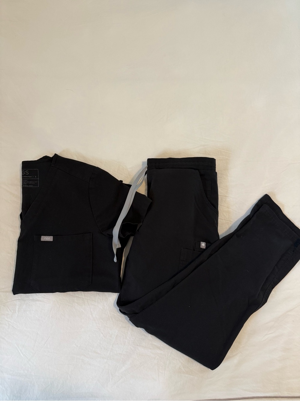 Figs Black Scrub Set- Small Petite